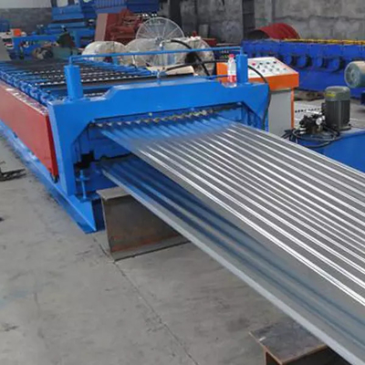La nouvelle toiture en aluminium ondulée de fer de JCX couvre faire la machine avec la nouvelle technologie et le petit pain de recourbement froid formant la machine