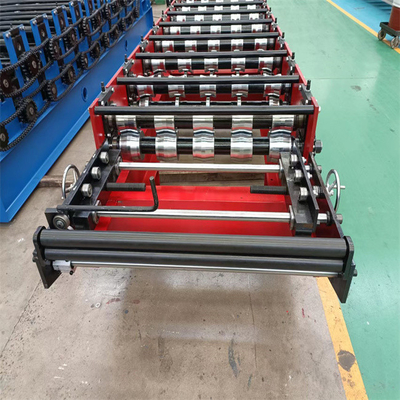 Petit pain trapézoïdal de feuille de Galvalume formant le petit pain automatique de nervure de machine formant la machine