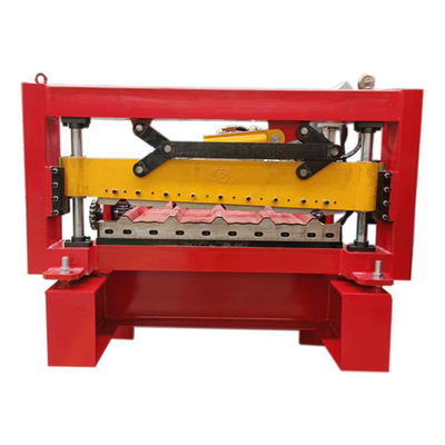 Petit pain trapézoïdal de feuille de Galvalume formant le petit pain automatique de nervure de machine formant la machine