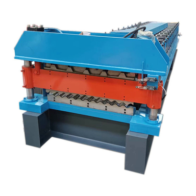 petit pain de plate-forme de panneau de mur de toit de 0.3-0.8mm double formant la machine 380V 50Hz
