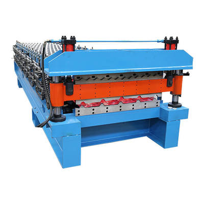 petit pain de plate-forme de panneau de mur de toit de 0.3-0.8mm double formant la machine 380V 50Hz