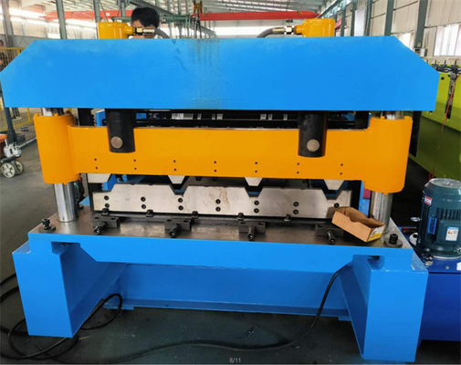 Petit pain trapézoïdal de feuille de toit du fer 0.3-0.8mm formant le panel en métal de machine faisant la machine