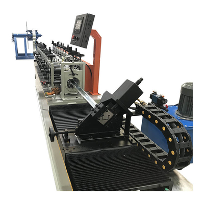 Doubles lignes acier Keel Roll Forming Machine de mesure de lumière de profil d'Omega C U