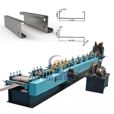 Le rouleau 18 poste le petit pain de Purlin de C formant le petit pain de Purlin de la CZ de machine formant la machine