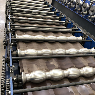 Tuile vitrée en acier de couleur formant conception complètement automatique ondulée de machine la nouvelle