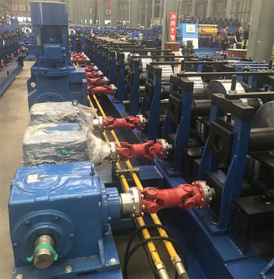 Petit pain à grande vitesse de rambarde de route formant le système de contrôle de PLC de delta de machine