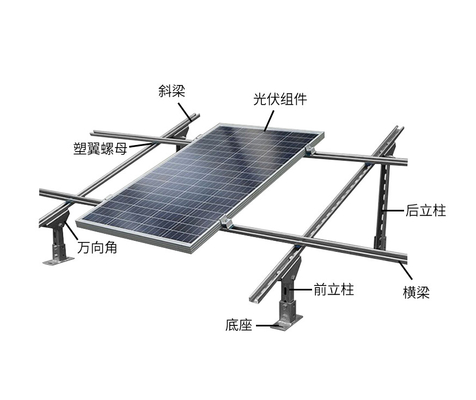 Petit pain unistrut de la Manche de C formant la machine 8-15m/min pour l'appui de panneau solaire