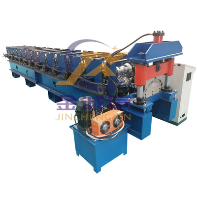 contrôle de PLC de 380V 50Hz Ridge Cap Roll Forming Machine Siemens complètement automatique