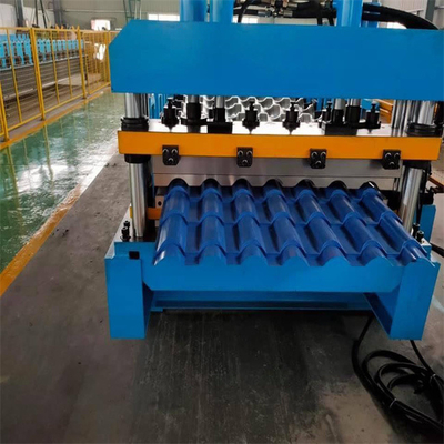 Adaptez la tuile aux besoins du client d'étape de matériau de construction laminent à froid former l'acier de couleur de machine