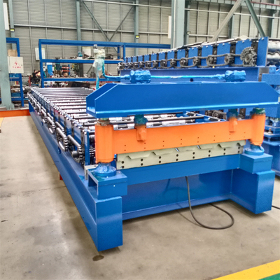 acier IBR 6 Rib Roof Wall Panel Roll de couleur en métal de 1200mm 1220mm formant la machine