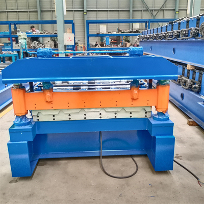 acier IBR 6 Rib Roof Wall Panel Roll de couleur en métal de 1200mm 1220mm formant la machine