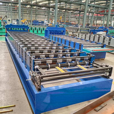 L'acier adapté aux besoins du client de couleur en métal a galvanisé la machine trapézoïdale d'IBR 6 Rib Roof Panel Roll Forming