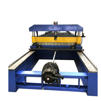 Petit pain ondulé à grande vitesse de feuille de panneau de mur de toit formant la machine pour le toit de construction