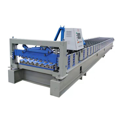 Couvrir le petit pain ondulé de feuille de panneau formant la grande vitesse 30m/min complètement automatique en métal de machine