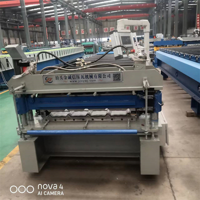 Petit pain de panneau de toit de PPGL formant la machine 15m/Min Roof Tile Forming Machine