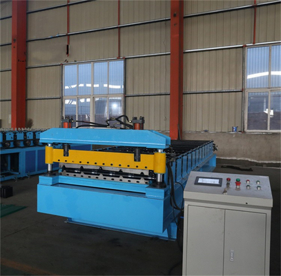 petit pain de panneau du toit 380V formant la machine trapézoïdale de toit d'Ibr de machine