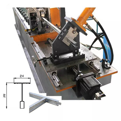 PETIT PAIN de QUILLE de LUMIÈRE de encadrement de grille de pièce en t de plafond suspendu FORMANT LE PETIT PAIN de CANAL de PLAFOND de MACHINE FORMANT LA MACHINE