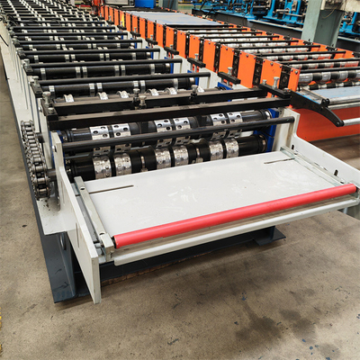 Petit pain en acier de plate-forme de PLC formant la machine à grande vitesse de Decking de plancher de la machine 20m/min