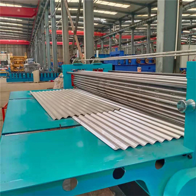 La commande de vitesse a ridé le petit pain faisant la machine 12m/Min Coloe Steel Material