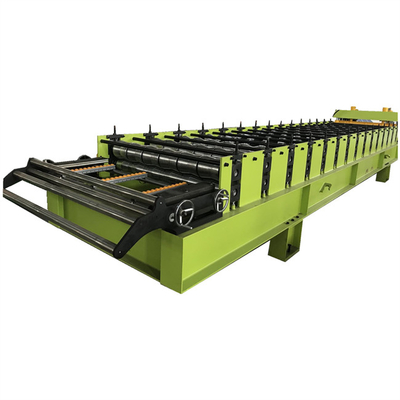 Petit pain de tuile vitré par CE formant la machine de tuile de toit en métal d'acier de couleur de machine