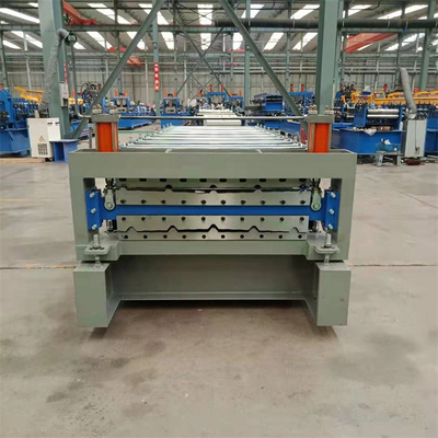 Métal couvrant le petit pain de double couche de feuille formant la grande vitesse adaptée aux besoins du client par machine