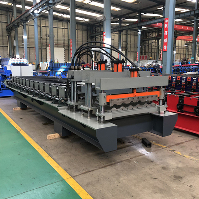 Le métal a peint la machine en acier enduite 15-20m/min de tuile couvrante formant la vitesse