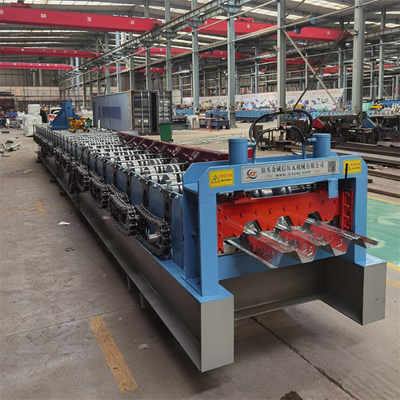 Petit pain galvanisé de Decking de plancher en acier formant l'épaisseur matérielle de machine 0.8-1.5 millimètre