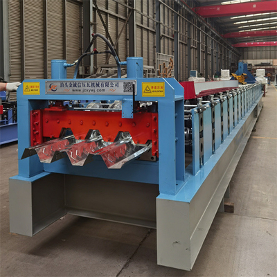Petit pain galvanisé de Decking de plancher en acier formant l'épaisseur matérielle de machine 0.8-1.5 millimètre