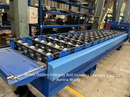 petit pain de tuile vitré par 1200mm formant la tuile de toit de la machine JCX faisant la machine