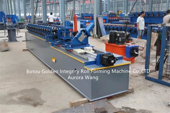 Machine de profil de cloison sèche de goujon de vue en acier et de machine 0.3-1.2mm de voie