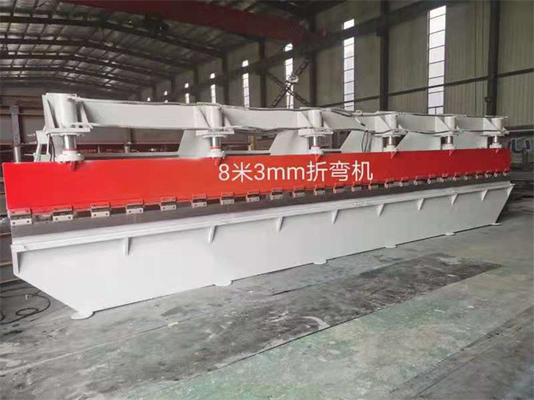 La machine à cintrer de cisaillement de couture debout hydraulique a galvanisé les bobines en acier