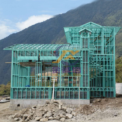 L'encadrement en acier de mesure de feu vert usine le mode complètement automatique de puissance de l'unité 7.5kW principale