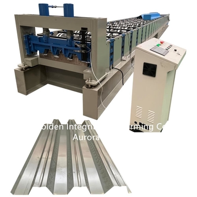 plate-forme de plancher en acier galvanisée de bobine formant la phase de la machine 380V 50Hz 3