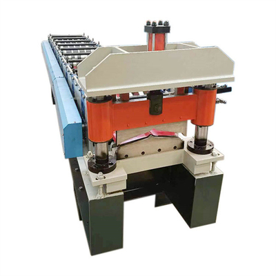 Petit pain en acier de chapeau d'arête de toit de couleur formant le métal à grande vitesse de toit de machine