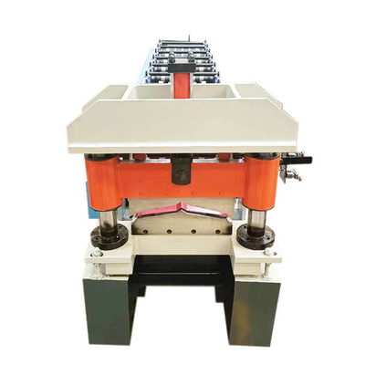 Petit pain en acier de chapeau d'arête de toit de couleur formant le métal à grande vitesse de toit de machine