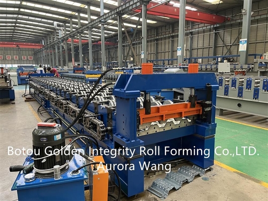 Petit pain de plancher de plate-forme de PPGI/PPGL formant la largeur efficace de la machine 750mm