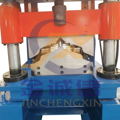 15-20m/Min Roof Ridge Cap Roll formant la machine a galvanisé le contrôle en acier de PLC