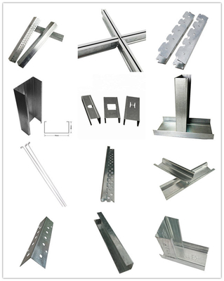 la Manche d'UC de machine de 15-35m/Min Metal Stud And Track avec le poinçon de H