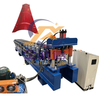 Ppgi a galvanisé le toit Ridge Cap Roll Forming Machine colorent enduit