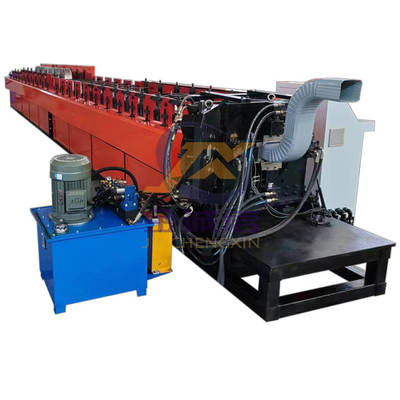 Machine 10-15m/Min High Roll Forming Speed de tuyau de descente d'eaux ménagères de gouttière en métal