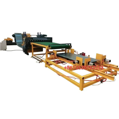 Coupe automatique de haute précision à la ligne de longueur pour des bandes d'acier au carbone