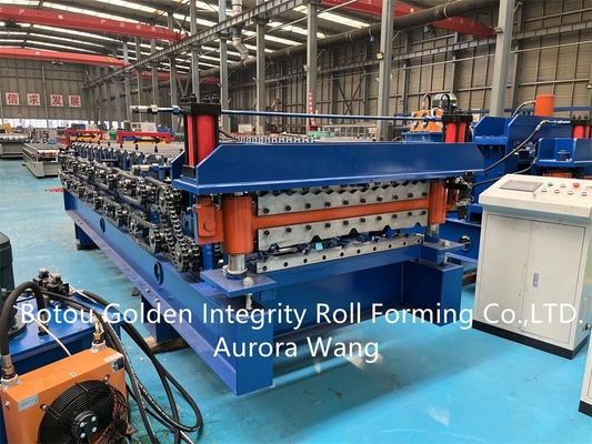 La double couche laminent à froid former l'acier de catégorie de la machine 12-18m/min G235