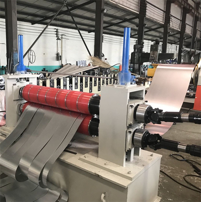 80kw fendant la ligne machine de fente en acier de coupure de bande de précision de la machine 0.5mm