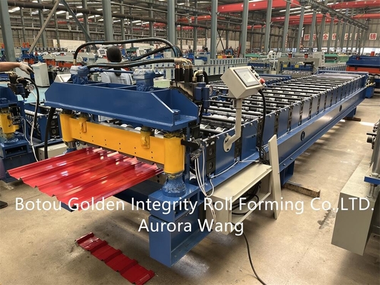 Métal à une seule couche couvrant le petit pain de feuille formant le CE de la machine ISO9001