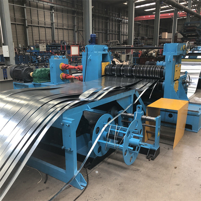 Machine de fente de bobine en métal de la précision 0.5mm pour l'acier galvanisé et l'acier inoxydable