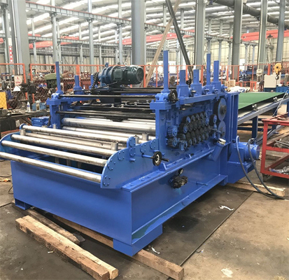 Coupe en acier galvanisée à la ligne de longueur machine 30KW pour des tôles d'acier