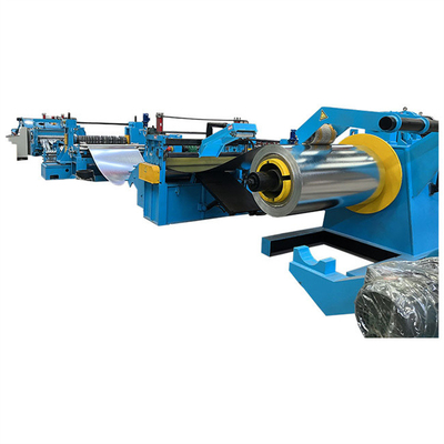 Ligne de fente machine de 0.3MM-6MM pour la bobine en acier galvanisée de couleur
