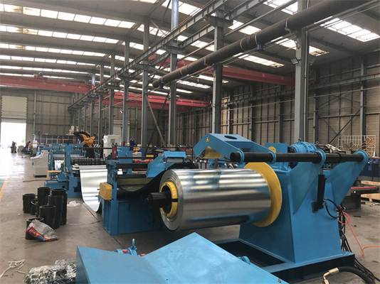 Grande vitesse complètement automatique de machine de fente de bobine de l'acier inoxydable 180KW