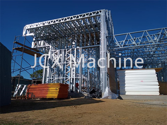 Lumière de encadrement en acier Keel Roll Forming Machine de la machine LGS de mesure légère préfabriquée