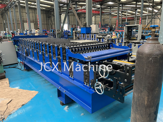 petit pain de double couche de 0.3-0.8mm formant le toit en métal de machine faisant la machine